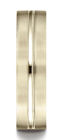 Benchmark-10K-Yellow-Gold-6mm-Comfort-Fit-Satin-Finish-w/-High-Polished-Center-Cut-Wedding-Band--Sz-4.5--CF6641110KY04.5