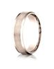 Benchmark-14K-Rose-Gold-6mm-Comfort-Fit-Satin-Finish-w/-High-Polished-Beveled-Edge-Band--Size-4--CF6641614KR04