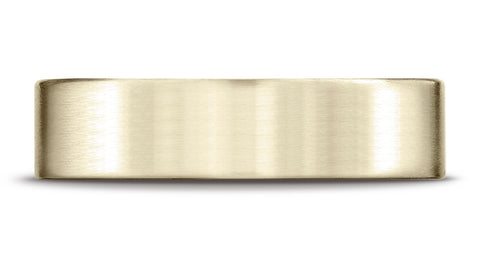 Benchmark-18K-Yellow-Gold-6mm-Comfort-Fit-Satin-Finished-Carved-Design-Wedding-Band-Ring--Size-4.25--CF6642018KY04.25