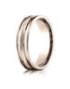 Benchmark-14K-Rose-Gold-6mm-Comfort-Fit-Satin-Finished-with-Parallel-Grooves-Carved-Design-Band--Size-4--CF6642314KR04