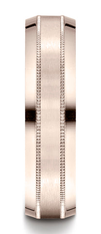 Benchmark-14K-Rose-Gold-6mm-Comfort-Fit-Satin-Finished-with-Milgrain-Carved-Design-Wedding-Band--Sz-4.5--CF6643814KR04.5