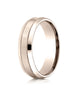 Benchmark-14K-Rose-Gold-6mm-Comfort-Fit-Satin-Finished-with-Milgrain-Carved-Design-Wedding-Band--Size-4--CF6643814KR04
