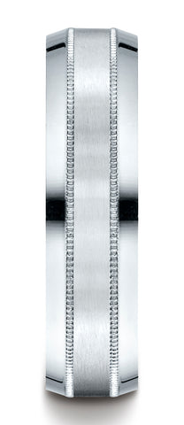Benchmark-10K-White-Gold-6mm-Comfort-Fit-Satin-Finished-with-Milgrain-Carved-Design-Wedding-Band-Sz-4.5--CF6643810KW04.5