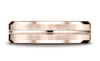 Benchmark-14K-Rose-Gold-6mm-Comfort-Fit-Satin-Finished-with-High-Polished-Cut-Carved-Design-Band--Size-4.25--CF6643914KR04.25