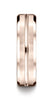 Benchmark-14K-Rose-Gold-6mm-Comfort-Fit-Satin-Finished-with-High-Polished-Cut-Carved-Design-Band-Sz-4.5--CF6643914KR04.5