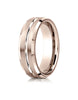 Benchmark-14K-Rose-Gold-6mm-Comfort-Fit-Satin-Finished-with-High-Polished-Cut-Carved-Design-Band--Size-4--CF6643914KR04