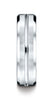 Benchmark-Platinum-6mm-Comfort-Fit-Satin-Finished-with-High-Polished-Cut-Carved-Design-Band--Size-4.5--CF66439PT04.5