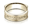 Benchmark-14K-Yellow-Gold-7mm-Ergonomic-Comfort-Fit-Hammered-Finish-w/-High-Polish-Edge-Design-Band--4.25--CF67230914KY04.25
