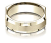 Benchmark-14K-Yellow-Gold-7mm-Ergonomic-Comfort-Fit-Satin-Finish-w/-High-Polish-Beveled-Edge-Band--Size-4.25--CF67241614KY04.25
