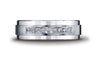 Benchmark-Argentium-Silver-7mm-Comfort-Fit-Pave-Set-9-Stone-Diamond-Design-Band--0.18-cttw--Size-6.5--CF67380SV06.5