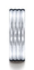 Benchmark-Cobaltchrome-7.0-mm-Comfort-Fit-Satin-Finished-4-Roll-Design-Wedding-Band-Ring--Size-7--CF67403CC07