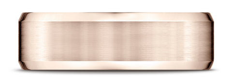 Benchmark-14k-Rose-Gold-7mm-Comfort-Fit-Satin-Finished-w/-High-Polished-Beveled-Edge-Carved-Dsn.-Band--4.25--CF6741614KR04.25