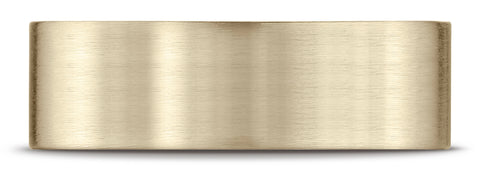 Benchmark-14k-Yellow-Gold-7mm-Comfort-Fit-Satin-Finished-Carved-Design-Band--Size-4.25--CF6742014KY04.25