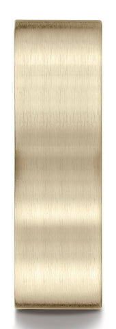 Benchmark-10k-Yellow-Gold-7mm-Comfort-Fit-Satin-Finished-Carved-Design-Band--Size-4.5--CF6742010KY04.5