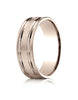 Benchmark-14k-Rose-Gold-7mm-Comfort-Fit-Satin-Finished-with-Parallel-Grooves-Carved-Design-Band--Size-4--CF6742314KR04