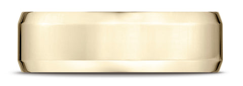 Benchmark-14k-Yellow-Gold-7mm-Comfort-Fit-High-Polished-Carved-Design-Band--Size-4.25--CF6742614KY04.25