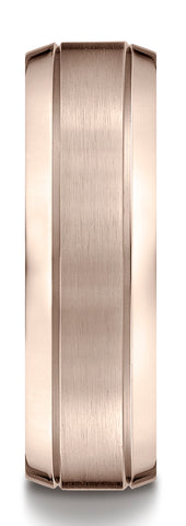 Benchmark-14k-Rose-Gold-7mm-Comfort-Fit-Satin-Finished-High-Polished-Beveled-Edge-Carved-Des.-Band--4.5--CF6743614KR04.5