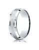 Benchmark-Platinum-7mm-Comfort-Fit-Satin-Finished-High-Polished-Beveled-Edge-Carved-Design-Band--Size-4--CF67436PT04