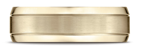Benchmark-18k-Yellow-Gold-7mm-Comfort-Fit-Satin-Finished-High-Polished-Beveled-Edge-Carved-Des.-Band--4.25--CF6743618KY04.25