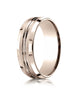 Benchmark-14k-Rose-Gold-7mm-Comfort-Fit-Satin-Finished-with-High-Polished-Cut-Carved-Design-Band--Size-4--CF6743914KR04