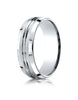 Benchmark-Palladium-7mm-Comfort-Fit-Satin-Finished-with-High-Polished-Cut-Carved-Design-Band--Size-4--CF67439PD04