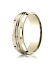 Benchmark-14k-Yellow-Gold-7mm-Comfort-Fit-Satin-Finished-with-High-Polished-Cut-Carved-Design-Band-Sz-4--CF6743914KY04