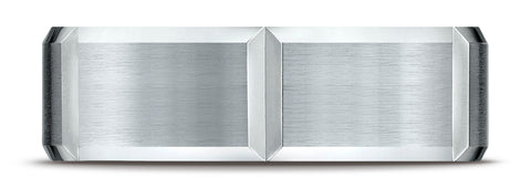 Benchmark-Palladium-7mm-Comfort-Fit-Satin-Finished-Grooves-Carved-Design-Band--Size-4.25--CF67449PD04.25