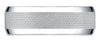 Benchmark-14k-White-Gold-7mm-Comfort-Fit-High-Polish-Round-Edge-Cross-Hatch-Center-Design-Band--Size-4.25--CF6746914KW04.25