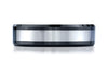 Benchmark-Cobaltchrome-7-mm-Comfort-Fit-Ceramic-Beveled-Edge-Design-Wedding-Band-Ring--Size-6.5--CF67860CMCC06.5