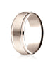 Benchmark-14k-Rose-Gold-7mm-Comfort-Fit-Drop-Bevel-Swirl-Finish-Center-Design-Band--Size-4--CF6793114KR04