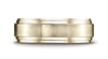 Benchmark-14k-Yellow-Gold-8mm-Comfort-Fit-Satin-Finished-Step-Edge-Carved-Design-Band--Size-4.25--CF6810014KY04.25