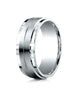 Benchmark-10k-White-Gold-8mm-Comfort-Fit-Drop-Bevel-Satin-Center-Design-Band--Size-4--CF6835210KW04