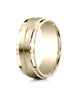 Benchmark-14k-Yellow-Gold-8mm-Comfort-Fit-Drop-Bevel-Satin-Center-Design-Band--Size-4--CF6835214KY04