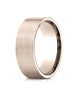 Benchmark-14K-Rose-Gold-8mm-Comfort-Fit-Satin-Finished-Carved-Design-Wedding-Band-Ring--Size-4--CF6842014KR04