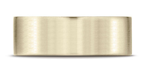Benchmark-10K-Yellow-Gold-8mm-Comfort-Fit-Satin-Finished-Carved-Design-Wedding-Band-Ring--Size-4.25--CF6842010KY04.25