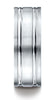 Benchmark-10K-White-Gold-8mm-Comfort-Fit-Satin-Finished-with-Parallel-Grooves-Carved-Design-Band-Sz-4.5--CF6842310KW04.5