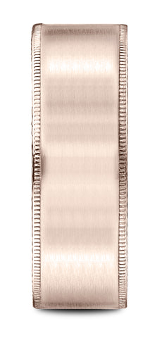 Benchmark-14k-Rose-Gold-8mm-Comfort-Fit-Riveted-Edge-Satin-Finish-Design-Band--Size-4.5--CF6843414KR04.5