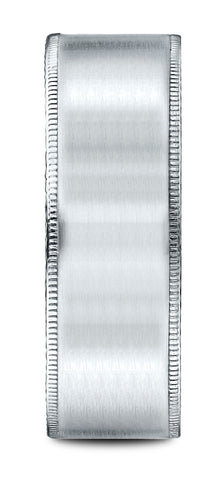 Benchmark-18k-White-Gold-8mm-Comfort-Fit-Riveted-Edge-Satin-Finish-Design-Band--Size-4.5--CF6843418KW04.5