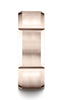 Benchmark-14K-Rose-Gold-8mm-Comfort-Fit-Satin-Finished-Grooves-Carved-Design-Wedding-Band-Ring--Size-4.5--CF6844914KR04.5