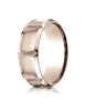 Benchmark-14K-Rose-Gold-8mm-Comfort-Fit-Beveleded-Edge-Concave-w/-Horizontal-Cuts-Band-Size4--CF6847914KR04