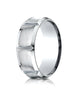 Benchmark-14K-White-Gold-8mm-Comfort-Fit-Beveleded-Edge-Concave-w/-Horizontal-Cuts-Band-Size4--CF6847914KW04