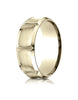 Benchmark-14K-Yellow-Gold-8mm-Comfort-Fit-Beveleded-Edge-Concave-w/-Horizontal-Cuts-Band-Size4--CF6847914KY04