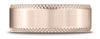 Benchmark-14K-Rose-Gold-8mm-Comfort-Fit-Satin-Finished-Cross-Hatched-Beveled-Edge-Carved-Design-Band--4.25--CF6848514KR04.25