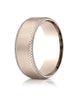 Benchmark-14K-Rose-Gold-8mm-Comfort-Fit-Satin-Finished-Cross-Hatched-Beveled-Edge-Carved-Design-Band--4--CF6848514KR04