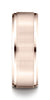 Benchmark-14k-Rose-Gold-8mm-Comfort-Fit-Satin-Finished-Drop-Beveled-Edge-Carved-Design-Band--Size-4.5--CF6848614KR04.5