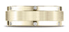 Benchmark-18K-Yellow-Gold-8mm-Comfort-Fit-Pave-set-12-Stone-Diamond-Wedding-Band-Ring--.12Ct.--Size-4.25--CF6871618KY04.25