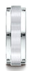 Benchmark-18K-White-Gold-8mm-Comfort-Fit-Pave-set-12-Stone-Black-Diamond-Wedding-Band--.12Ct.--Size-4.5--CF6871718KW04.5