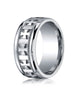 Benchmark-Argentium-Silver-10-mm-Comfort-Fit-Celtic-Cross-Design-Wedding-Band-Ring--Size-8--CF710401SV08