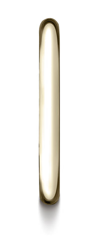 Benchmark-14K-Yellow-Gold-2.5mm-Comfort-Fit-High-Polished-Round-Carved-Design-Wedding-Ring--Size-4.5--CF71250114KY04.5