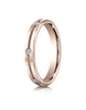 Benchmark-14K-Rose-Gold-3.5mm-Comfort-Fit-Bezel-Set-6-Stone-Diamond-Eternity-Wedding-Band--.12Ct--Sz-4--CF71350014KR04